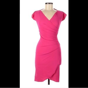 Chiara Boni Pink Faux Wrap Dress (EU38/US2)
